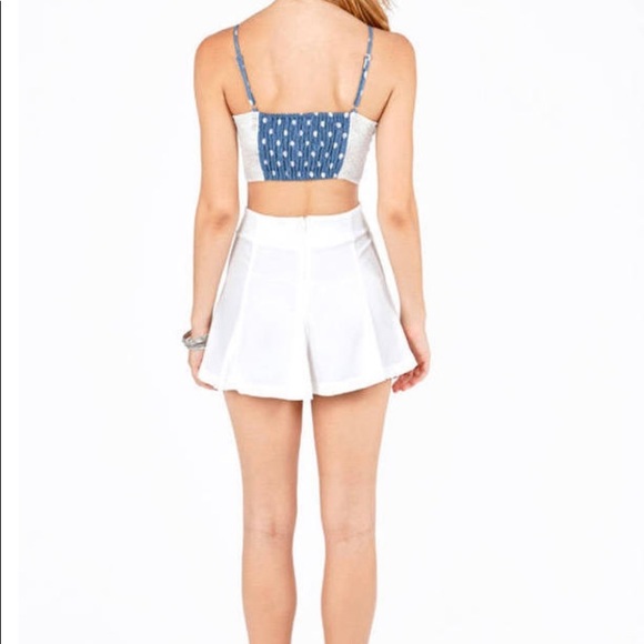 TOBI DOT ANGELES BUSTIER TOP - Picture 3 of 7